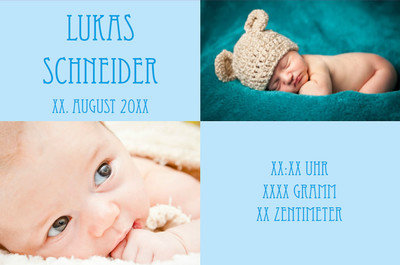 create birth announcement cards with the software make your own birth announcements