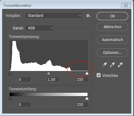 Images are too dark compared to those on the monitor