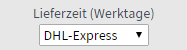 Current delivery times