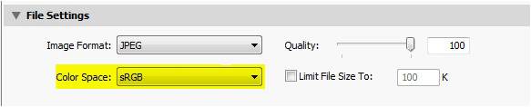 Soft proofing in Lightroom